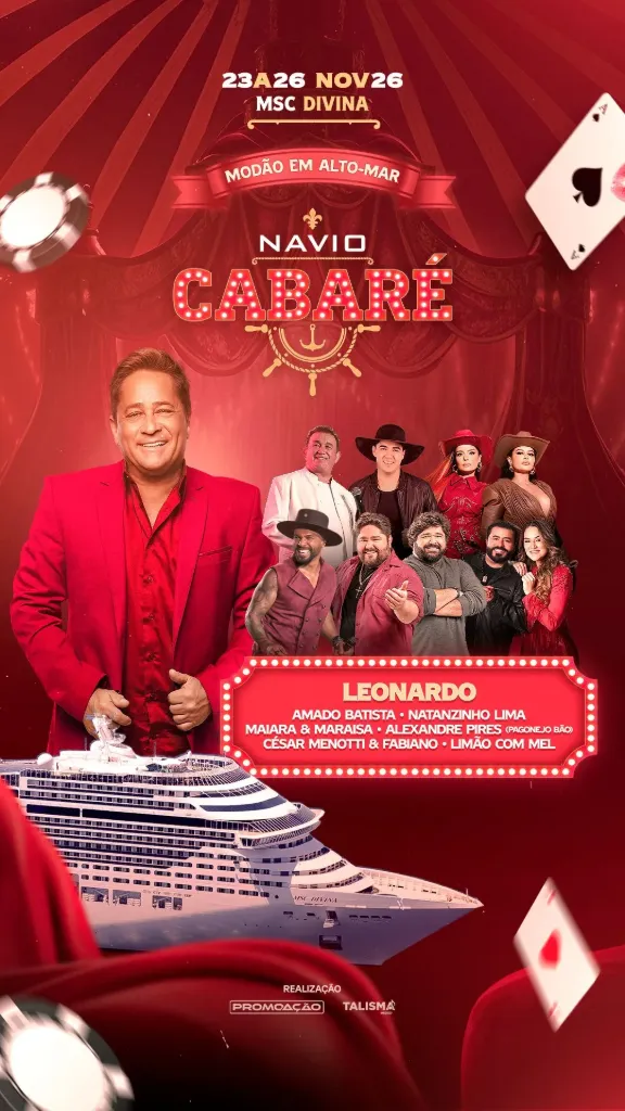 Navio Cabaré 2026